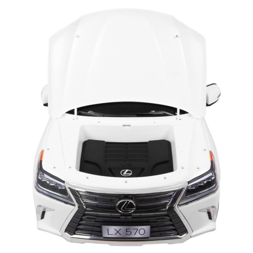 Pojazd na akumulator  Lexus LX570 Biały (DK-LX570)